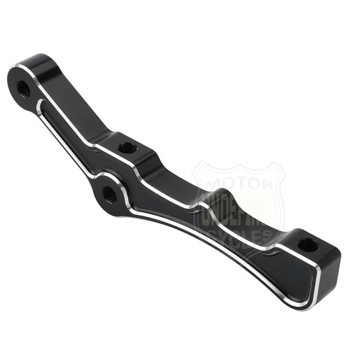CNC Black Radial Front Brake Caliper Mount Brake Caliper Bracket Fit For Harley - Foto 4 di 8