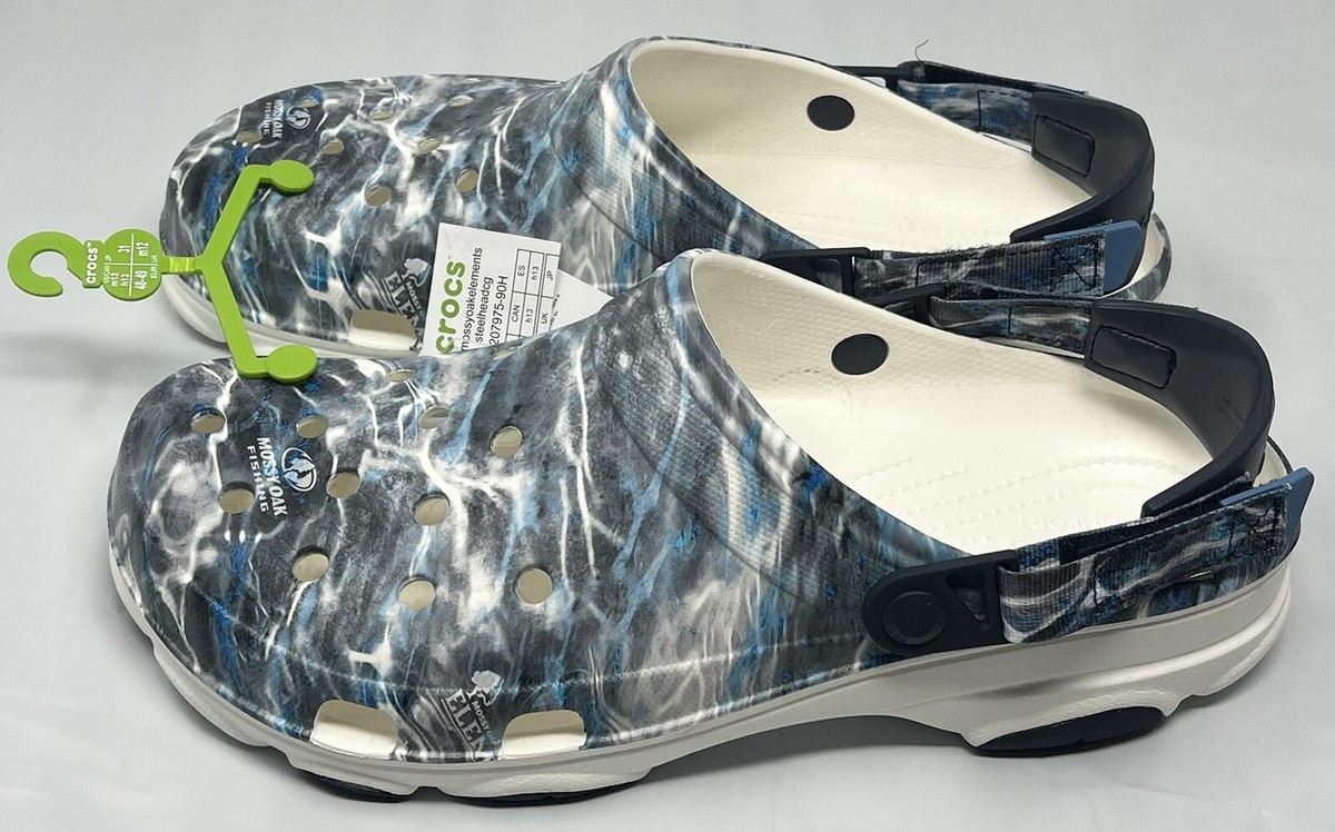 Crocs All Terrain Mossy Oak Elements Steelhead Clog 207975-90H Men\'s Size 12 Amazon.com | Crocs Unisex-Adult Classic All Terrain Camo  main image 2