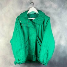 Vintage 1980’s Tyrolla By Head Ski Snowboard Jacket Puffer Coat In Green S