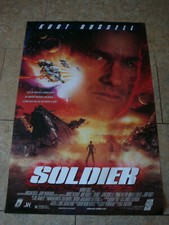 SOLDAT - AFFICHE DE FILM AVEC KURT RUSSELL