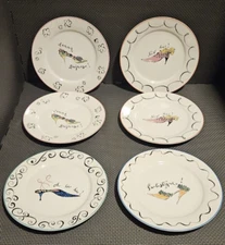 6 ROSANNA HIGH HEEL SHOE PLATES French L'AMOUR, THIS CHIC, FANTASTIQUE, OH LA LA