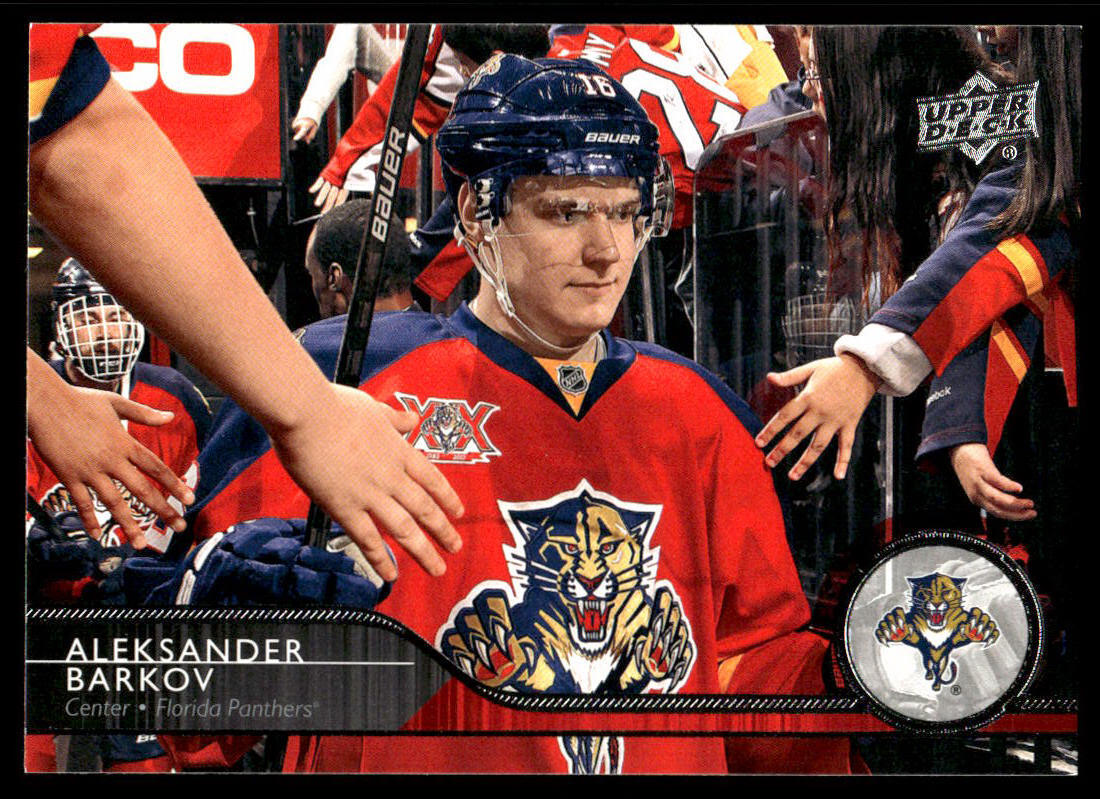 2014-15 Upper Deck #83 Aleksander Barkov Florida Panthers Hockey Card