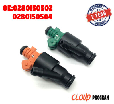 Set of 2 Fuel Injector 0280150502 0280150504 Fit For 95-02 Kia Sportage 2.0L NEW