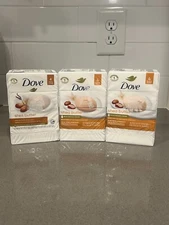 Dove Beauty Bar Gentle Skin Cleanser Moisturizing, Shea Butter, 3.75 oz, 12 Bars