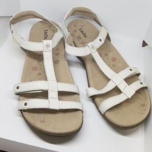 Taos footwear Trophy Tro12020 off white sandals 10 | eBay