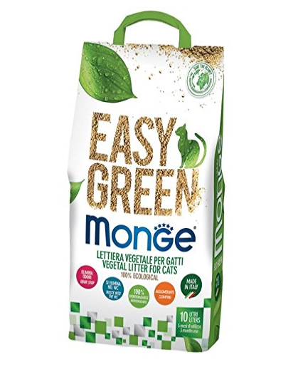 LETTIERA IGIENICA PER GATTI 'EASY GREEN' LT. 10 MONGE