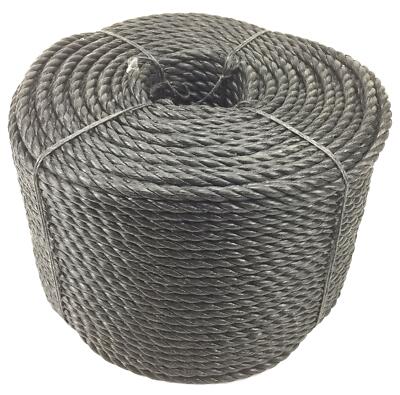 18 mm schwarzes Polypropylenseil, günstiges Nylonseil, Polyseilspulen - Länge wählbar