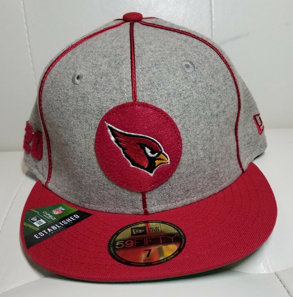 Arizona Cardinals New Era 59FIFTY 2019 Gray Sideline Home 1920
