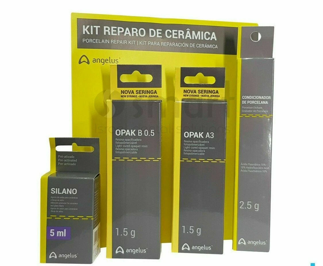 Angelus Porcelain Ceramic Repair, Repair Kit, Ceramic Repair Kit