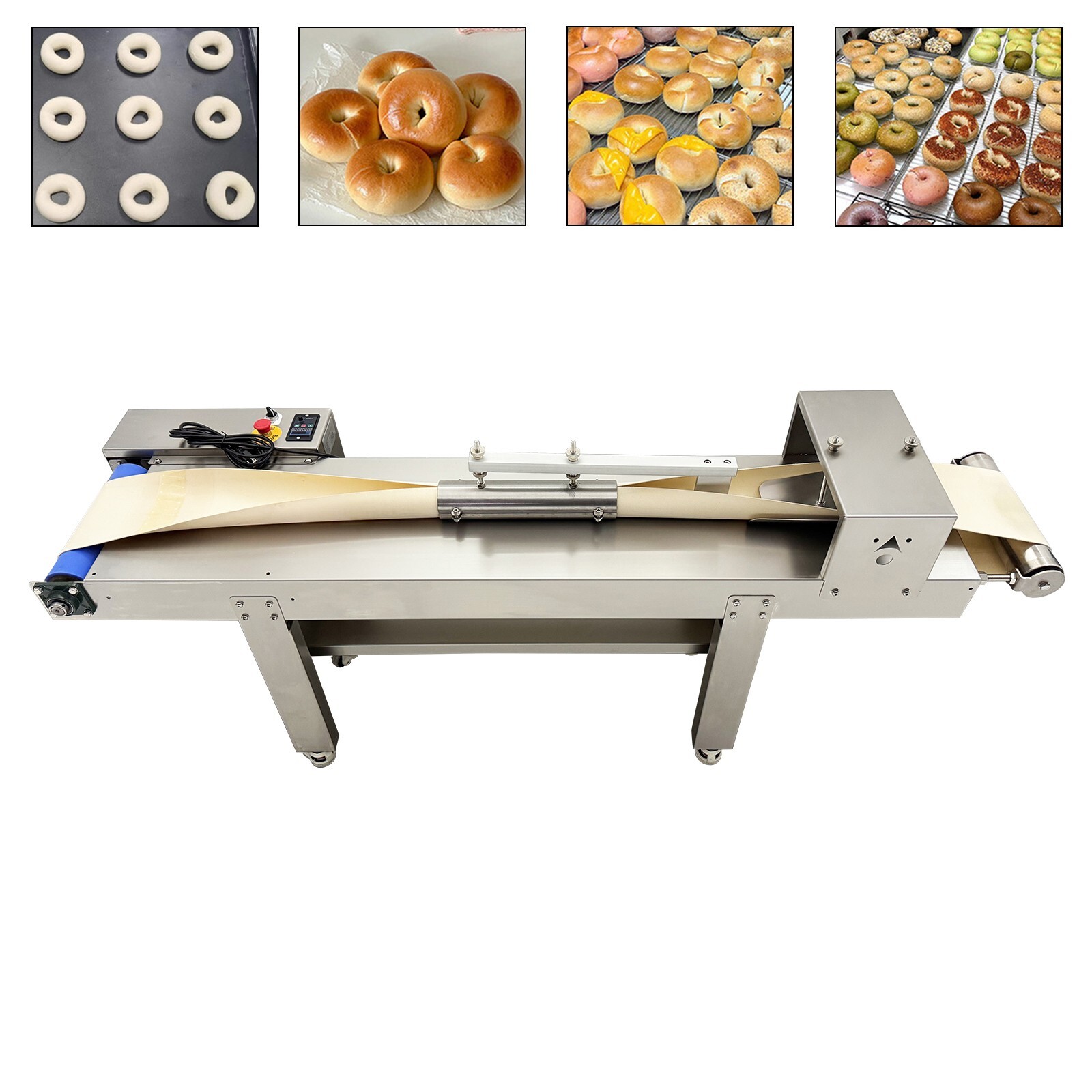 Commercial 110V Automatic Bagel Forming Machine Bagel Maker Machine 2000 pcs/h