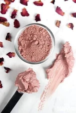 Rose Petel Powder for face pack Organic Powder For De Tan, Glowing Skin