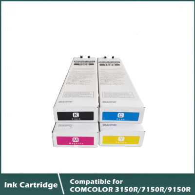 4x1000ml Compatible Ink Cartridge for Riso Comcolor 3150R 7150R 9150R Printer