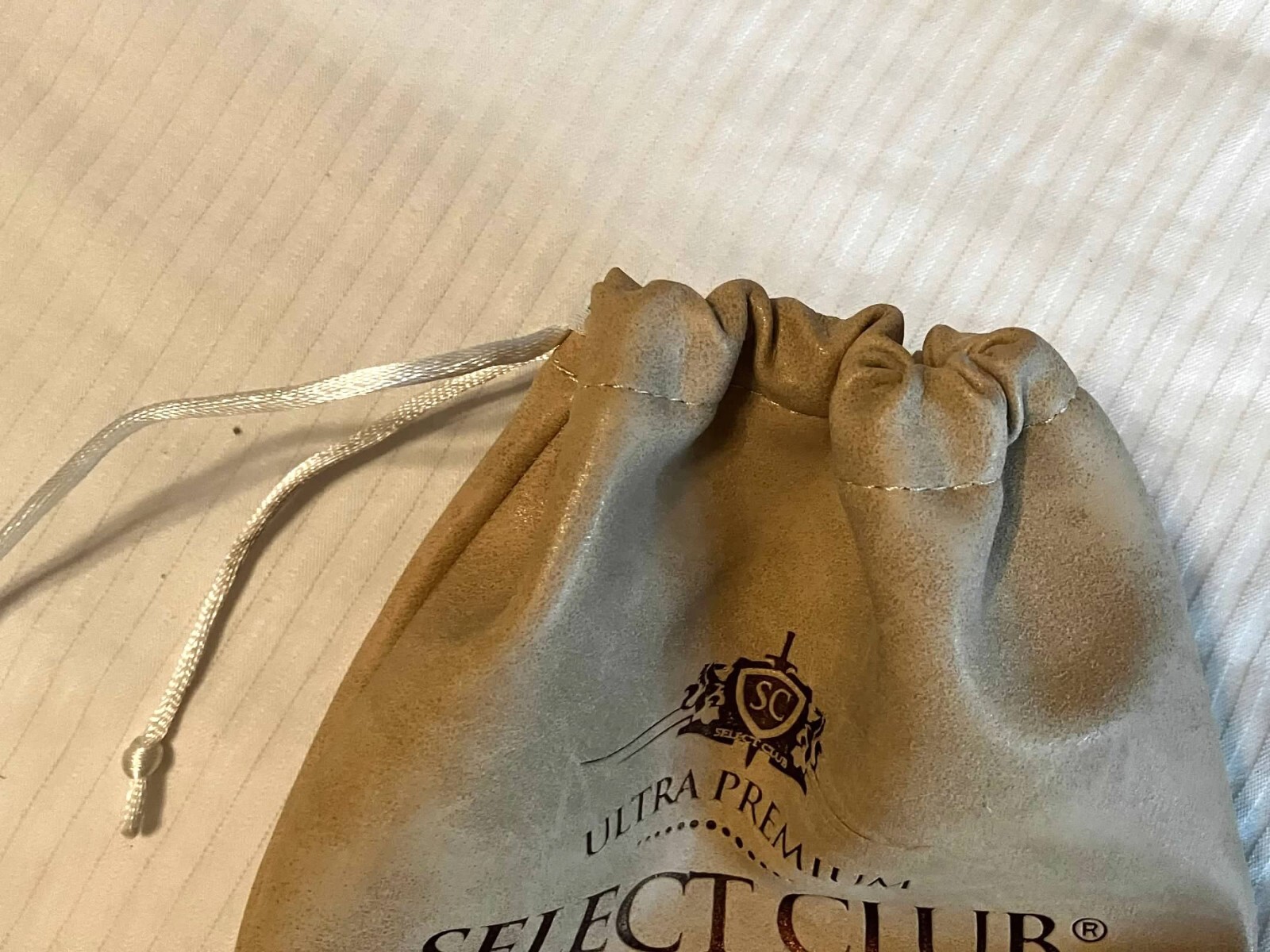 BAG: Select Club Ultra Premium Pecan Praline Whisky, Faux Leather, 7x10 Inch