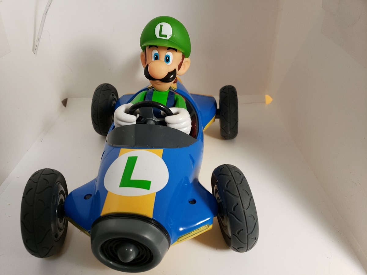 Hot Wheels Mario Kart Luigi Mach Vehicle 1:64 Super Mario Carrera