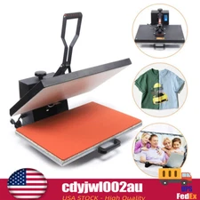 16x 24" Large Size Heat Press Machine 1800W Digital T-shirt Sublimation Transfer