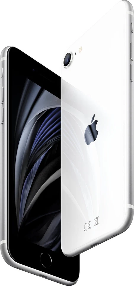 Apple iPhone SE 4G 2020 Weiß 128GB IP67 4.7"IPS-LCD Dual-SIM eSIM iOS WLAN NFC - Bild 2 von 4
