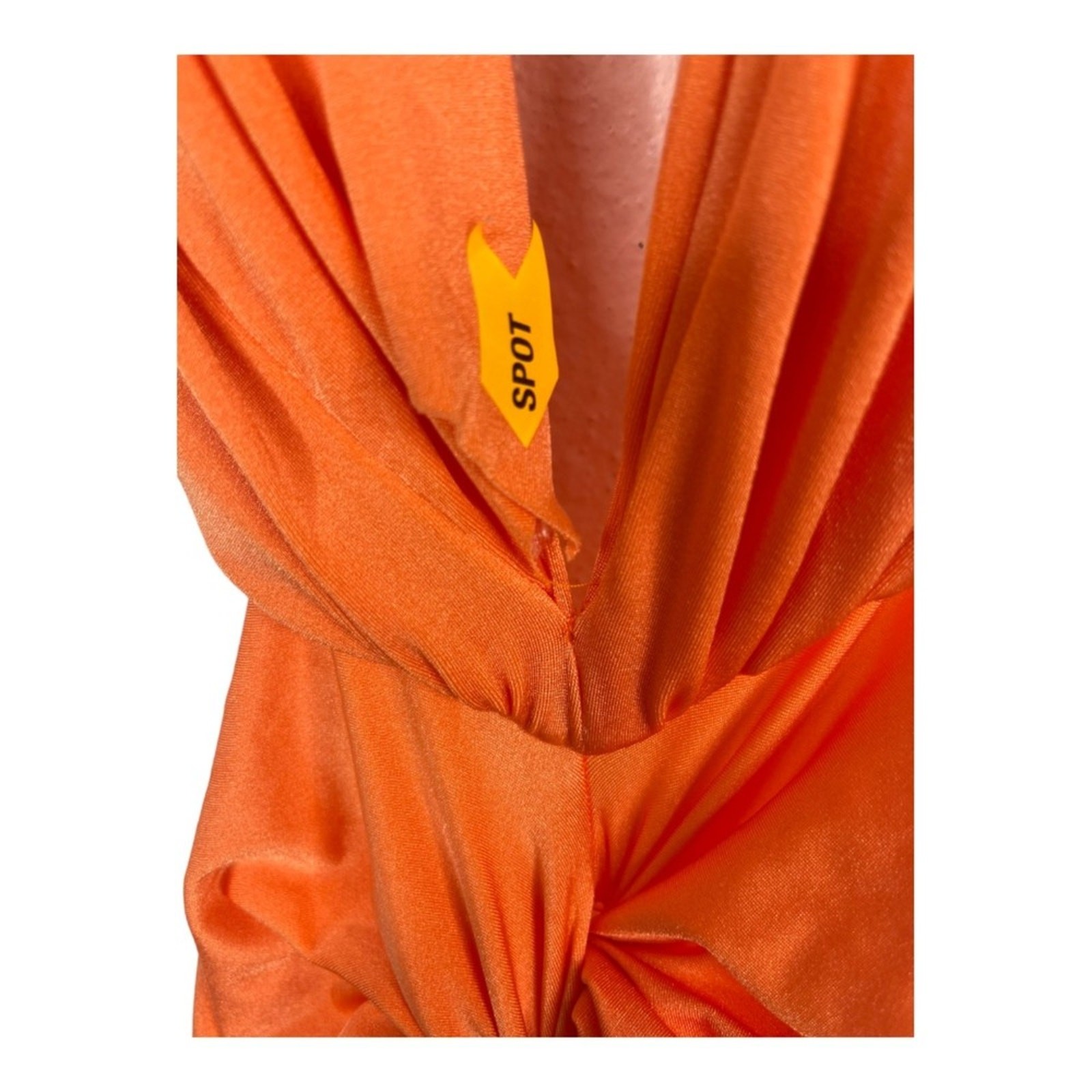 BaoBab Mia Maxi Dress Twist Front Plunge Neckline Sexy Beachy Vacation Sandia L image 10
