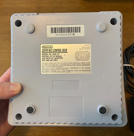 Super Nintendo Jr. SNES SNS-101 CONSOLE ONLY - S-Video RGB Capable and Power LED