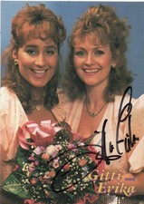 Gitti und Erika - Heidi -, sign. alte AK