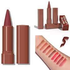 Women Lip Liner Lipstick Matte Finish Matte Gradient Highly Pigmented 1PCS