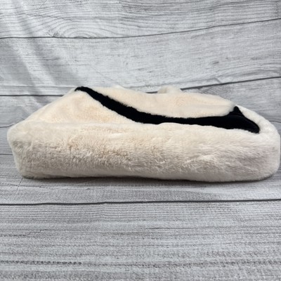 Nike Sportswear Faux Fur Tote Gym Purse Bag Adjustable Shoulder Strap thumbnail 3