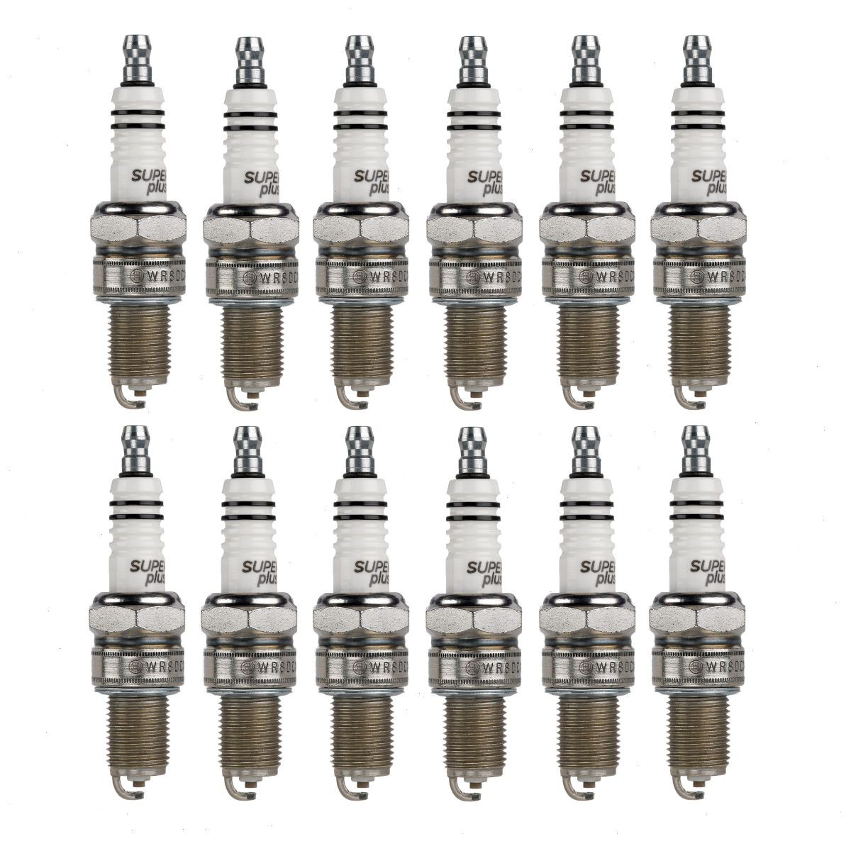 12 pc Bosch Nickel Copper Spark Plugs for 1974 Jaguar V12 5.3L V12 Ignition iv