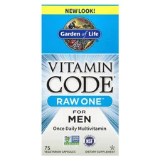 Vitamin Code®, RAW One™, Once Daily Multivitamin For Men, 75 Vegetarian Capsules