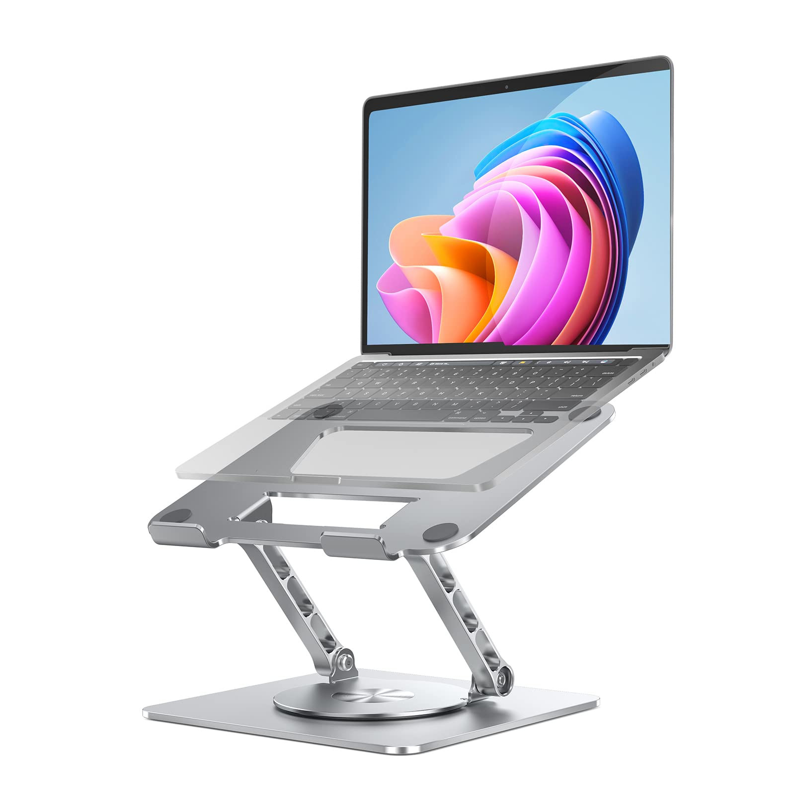 360° Rotating Adjustable Laptop Stand for Neck & Shoulder Relief