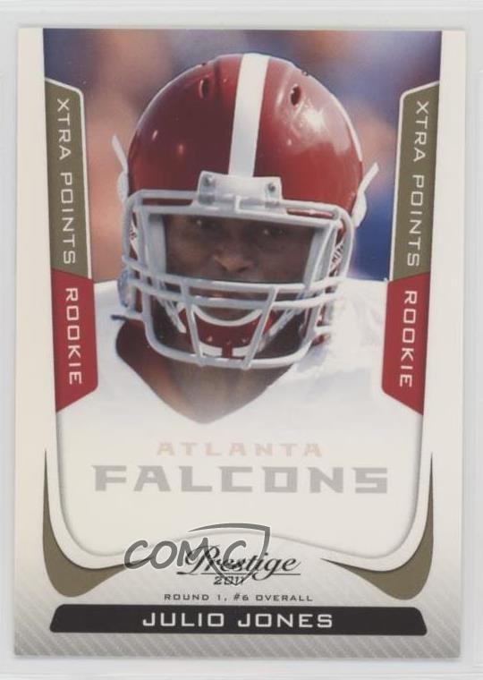 Julio Jones Panini Prestige #256 Xtra Points Gold