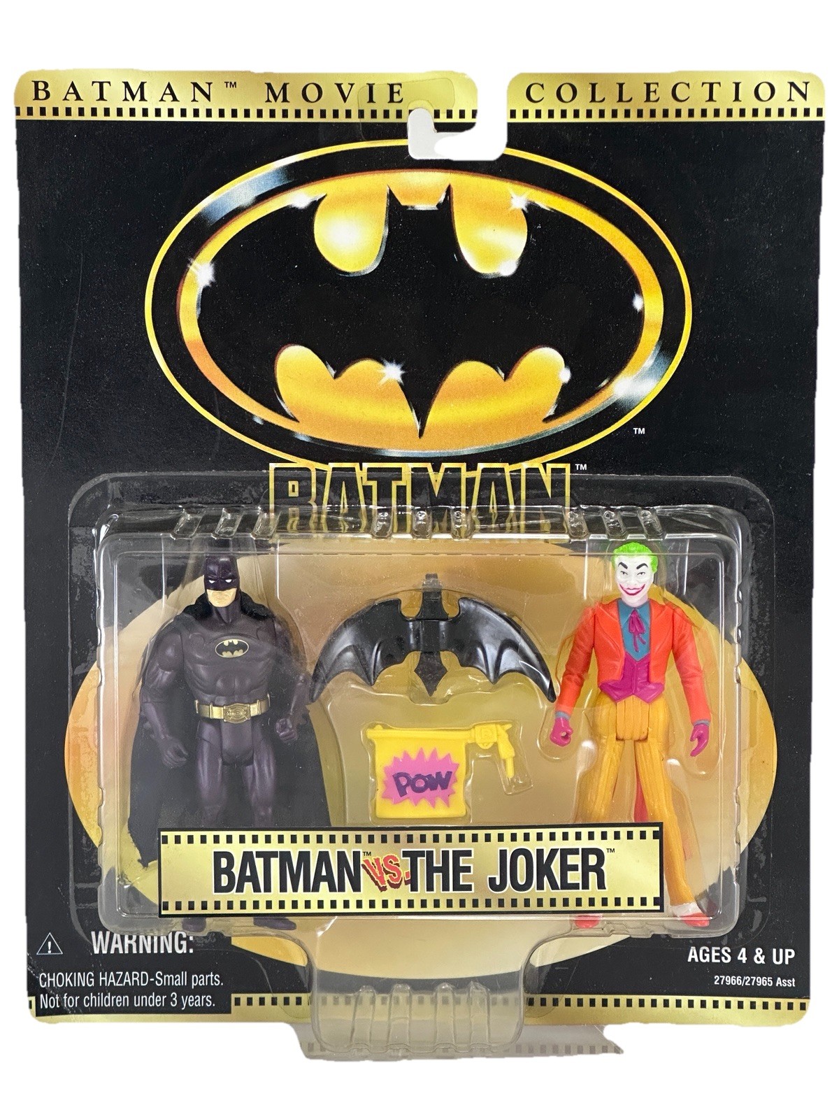 Batman Vs The Joker Movie Collection 1989 Keaton Nicholson Kenner 1997 MOSC