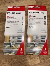 2 PACK Frigidaire PureAir RAF-2 Refrigerator Air Filter New