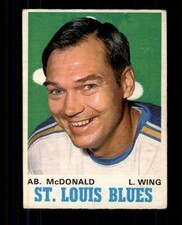 1970-71 O-Pee-Chee #215 Ab McDonald VGEX+ (ref 99238)