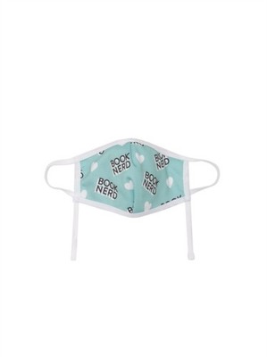 Book Nerd Face Mask - Adjustable (Small) by MASK-1014 (General merchandise)