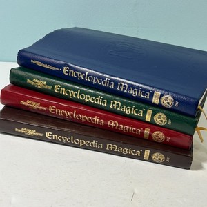 Advanced Dungeons & Dragons Encyclopedia Magica Complete Set Vol 1-4 Leather