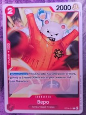 Bepo OP14-012 Common The Azure Sea's Seven Release Event Cards One Piece NM