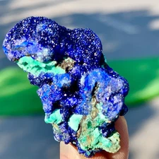 14G Best Natural Azurite/Malachite raw Crystal Mineral Specimen