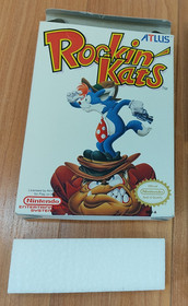 CLEAN BOX ONLY Rockin' Kats - No Game No Manual rare nintendo nes lot Nice VGC