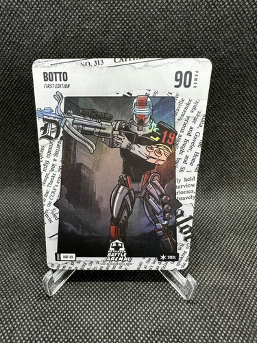 Bo Jackson Battle Arena Update #HBF-49 Botto Headlines Steel Battlefoil
