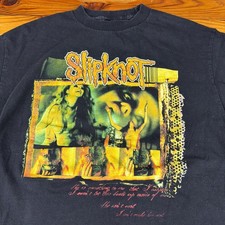 Vintage 2005 Slipknot Subliminal Verses Tour Size M Concert Tour Shirt Y2K