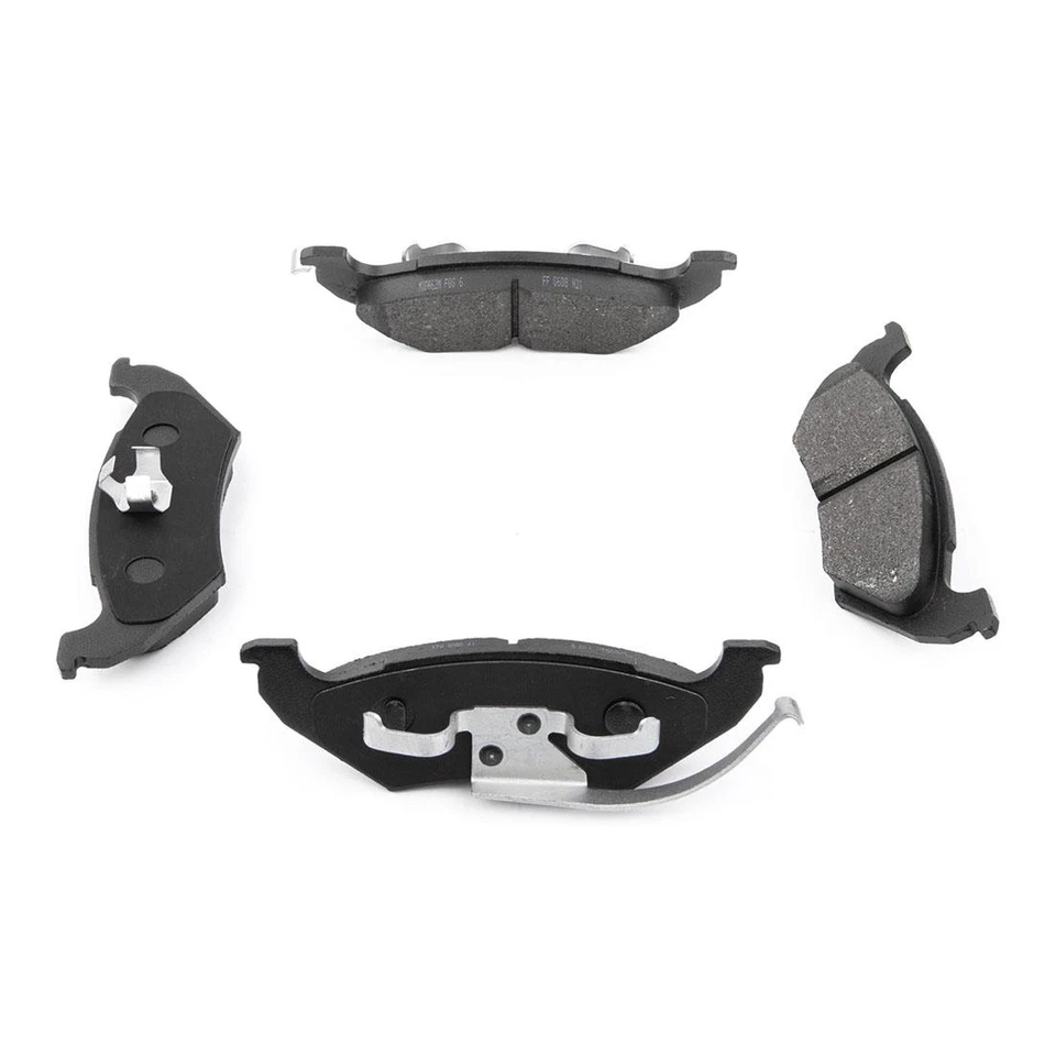 Rotores de freno delanteros y traseros OE pastillas de freno para Ford Crown Victoria 1992-1994 4,6 L Foto 4 de 4