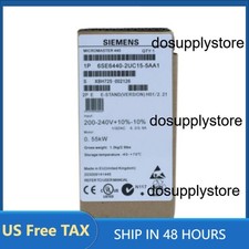 New Siemens MICROMASTER440 without filter 6SE6440-2UC15-5AA1 6SE6 440-2UC15-5AA1