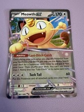 Meowth ex 062/088 Me03: Perfect Order Holo