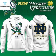 Fighting Irish Hockey Leprechaun Hoodie