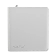 Vault X White Edition 12 Pocket Exo-Tec Zip Binder - BRAND NEW - VaultX Pokemon
