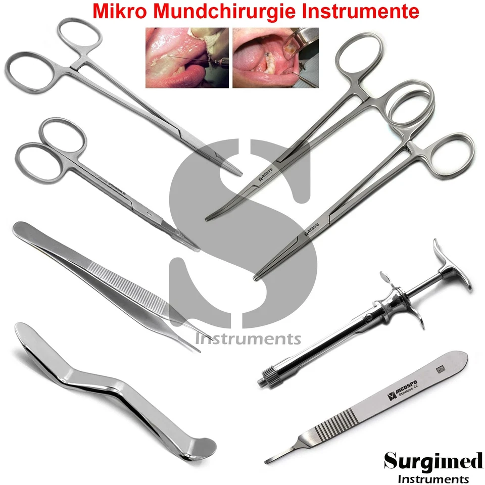 Zahnarzt Mikro Oralchirurgie Gewebe Klemmen Dissekting Allgemeinchirurgie Dental - Bild 1 von 1