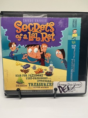 Audiobook - Secrets of a lab rat - Trudi Trueit -Unabridged- 2 CDs - Library