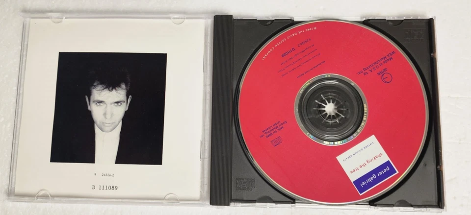 Peter Gabriel Shaking The Tree Warner 924326-2 BMG D11189 Specialty CD US Tested - Image 4 of 4