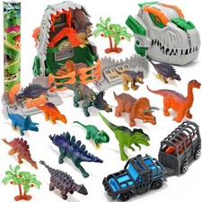 Dinosaur Toys for Kids 35, 12 Realistic Dinosaur Figures with a Detachable Di...