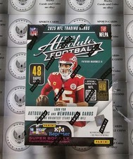 2025 Panini Absolute Football Blaster Box, Look for Kabooms! Minor Box Damage C