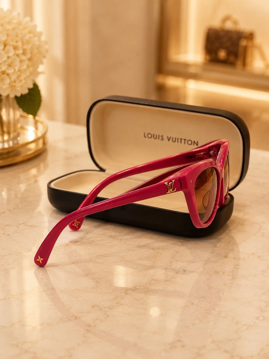 Louis Vuitton Pink Sunglasses for Women for sale | eBay